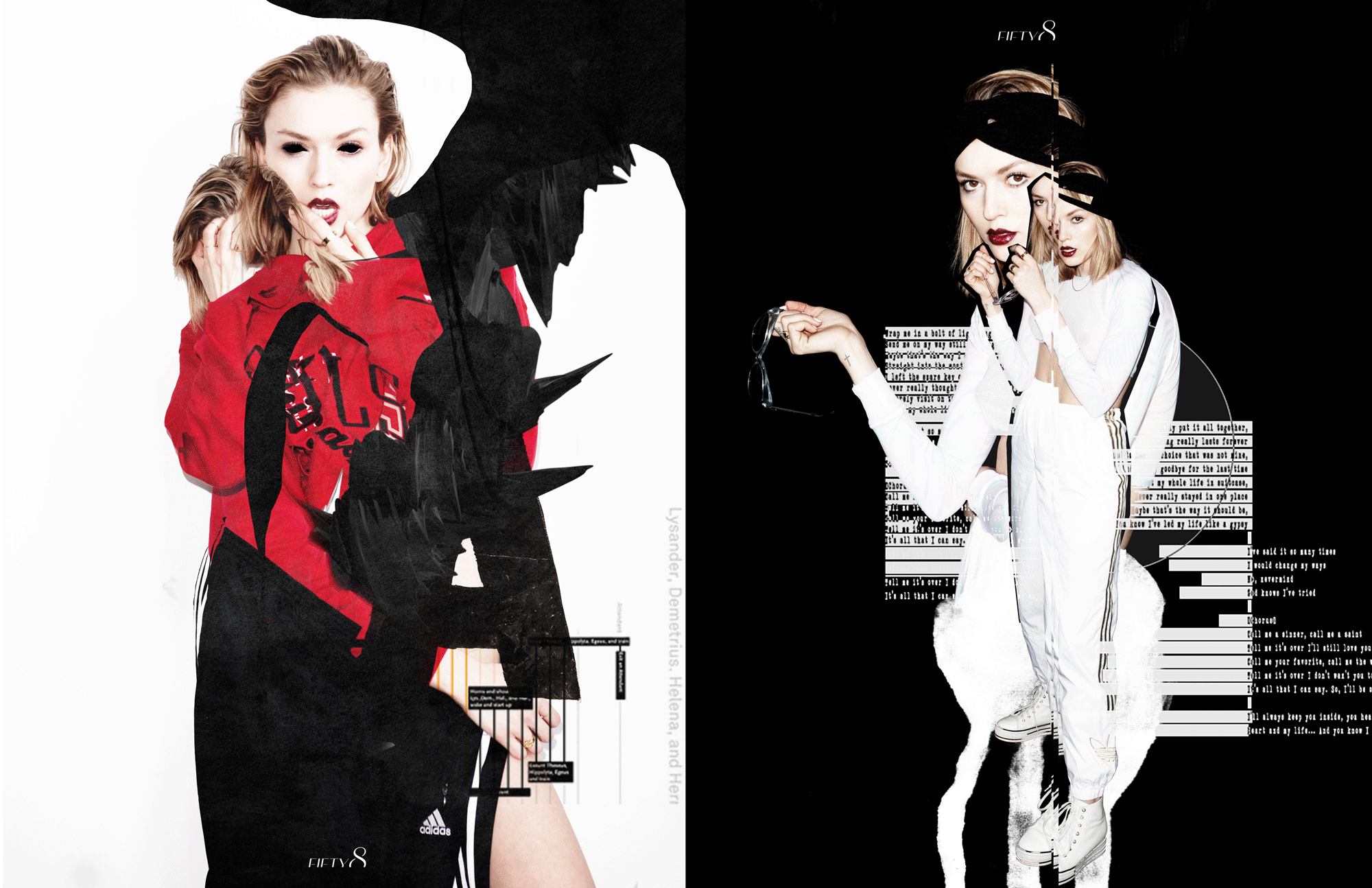SelfDom fashion editorial, spread 02